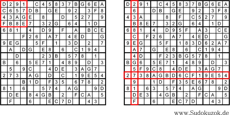 Sudoku Buchstaben und Zahlen - Regeln und Anleitung