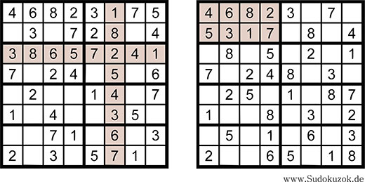 Sudoku 8x8 - Anleitung und Regeln