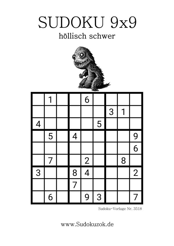 Sudoku Monster schwer