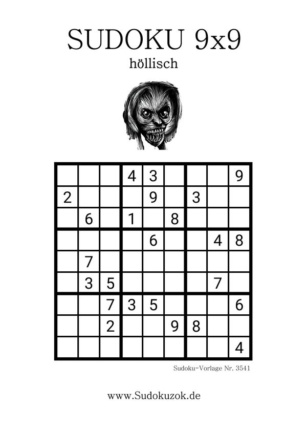 Sudoku höllisch und dämonenschwer