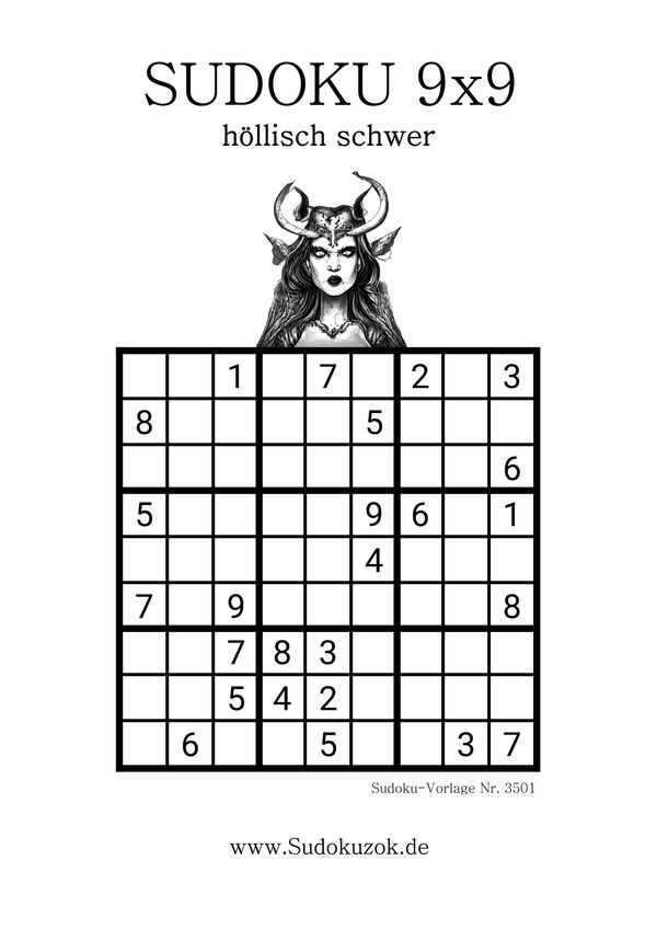 Sudoku höllisch kostenlos