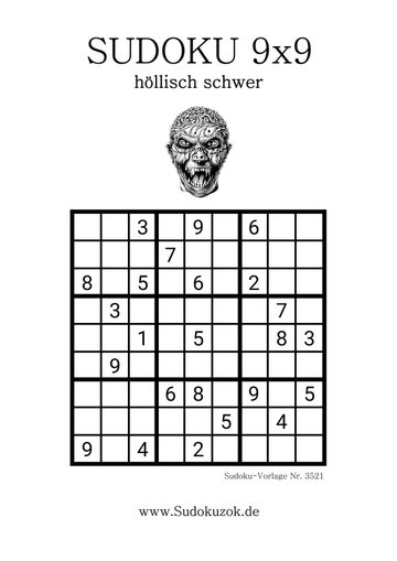 Sudoku schrei sehr schwer