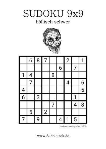 Sudoku ultrakrass und super schwer