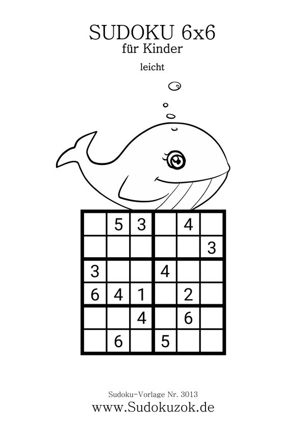 6x6 Sudoku Wal