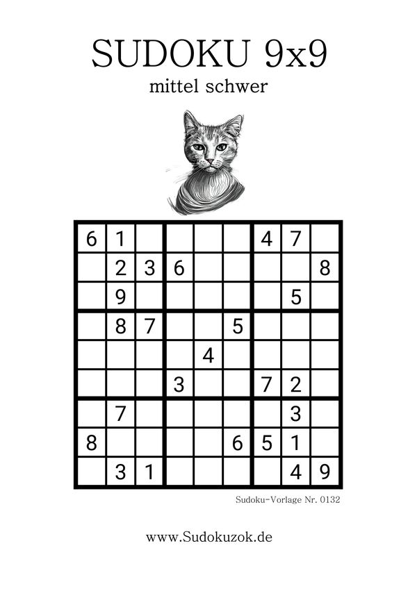 Sudoku mit der Katze