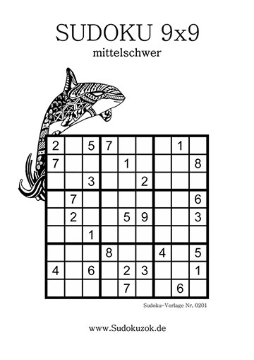 Sudoku mittel schwer