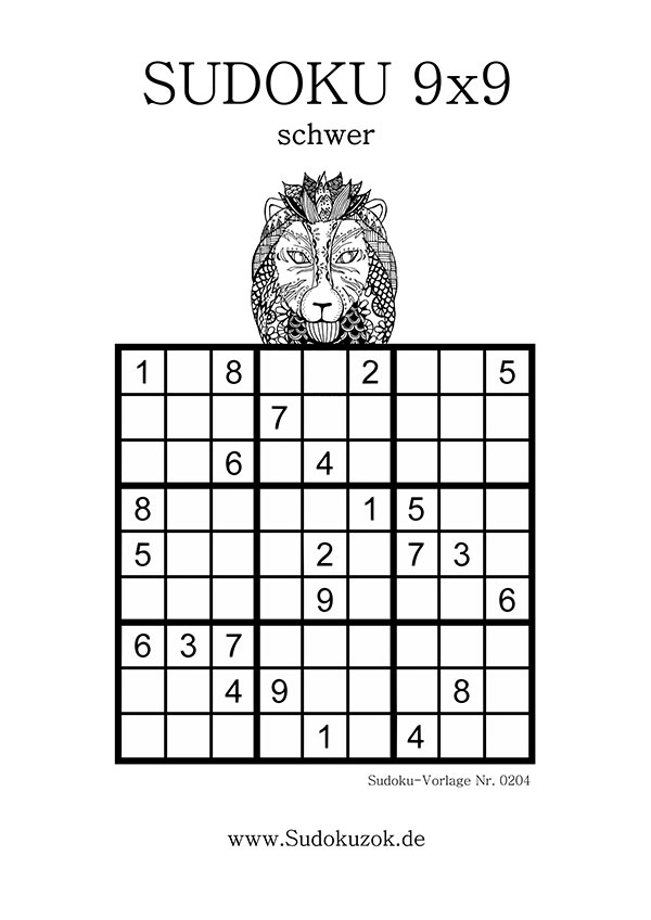 Sudoku schwer