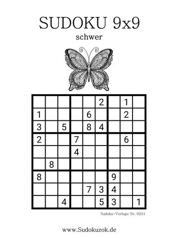 sudoku-schwierigkeitsgrad-schwer-raetselschmetterlin