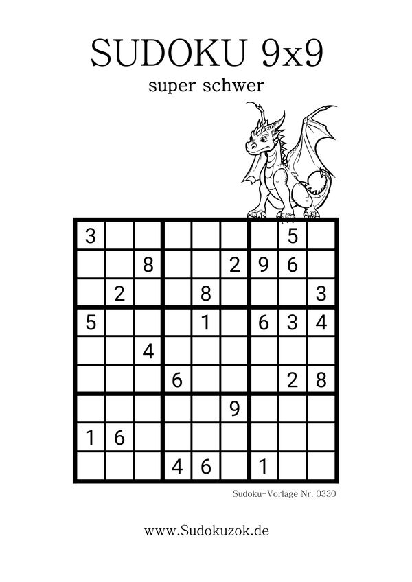 Sudoku richtig schwer