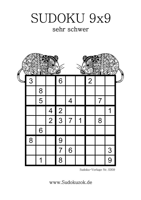 Sudoku sehr schwer kostenlos