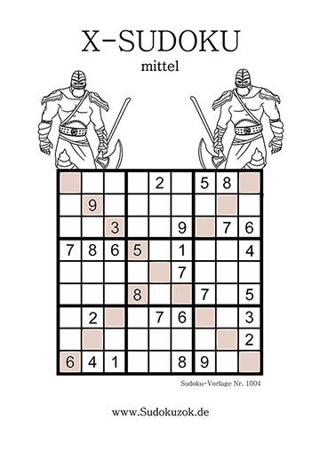 Sudoku mit Diagonale
