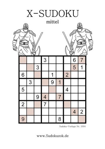Sudoku mit Diagonale