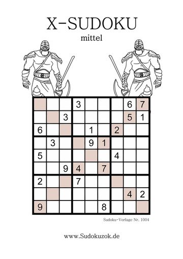 Sudoku mit Diagonale